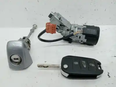 Second-hand car spare part left front door lock for citroen c-elysée feel oem iam references 