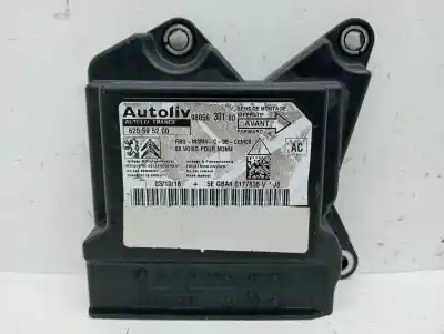 Second-hand car spare part airbag control unit for citroen c-elysée feel oem iam references 9805630180