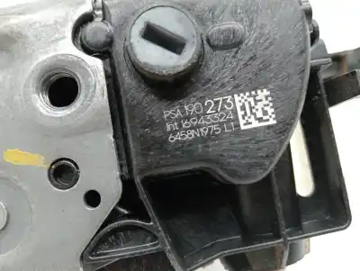 Second-hand car spare part left front door lock for citroen c-elysée feel oem iam references 16943324  