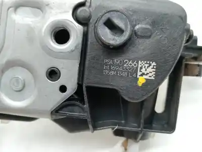Second-hand car spare part rear left door lock for citroen c-elysée feel oem iam references psa190266  