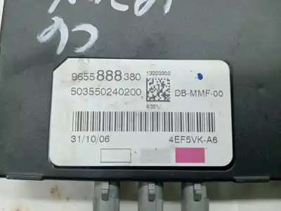 Peça sobressalente para automóvel em segunda mão módulo eletrônico por citroen c6 básico referências oem iam 9655888380 4ef5vka6 503550240200
