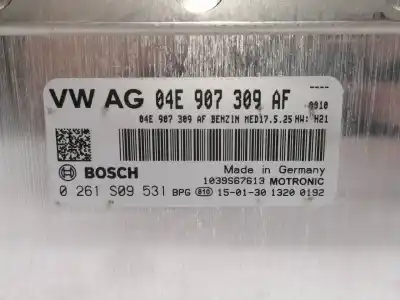 Second-hand car spare part ecu engine control for seat leon (5f1) i-tech oem iam references 04e907309af  0261s09531