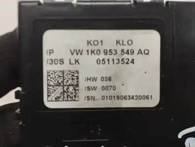 Автозапчасти б/у электронный модуль за seat toledo (5p2) exclusive ссылки oem iam 1k0953549aq  