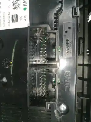 Peça sobressalente para automóvel em segunda mão comando de sofagem (chauffage / ar condicionado) por seat leon (5f1) i-tech referências oem iam 5f0907044h  