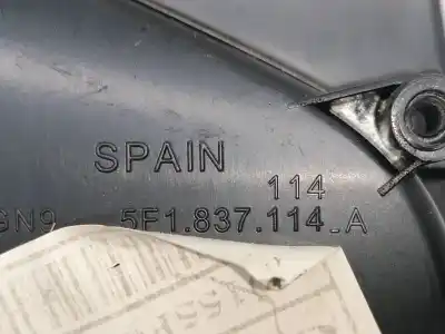 Second-hand car spare part interior right front handle for seat leon (5f1) i-tech oem iam references 5f1837114a  