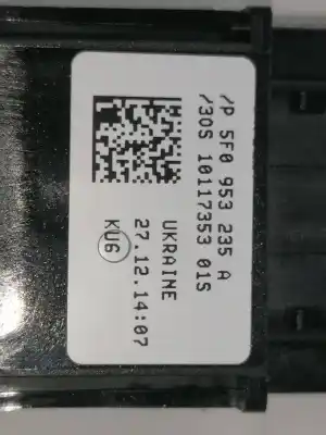 Piesă de schimb auto la mâna a doua avertizare pentru seat leon (5f1) i-tech referințe oem iam 5f0953235a  