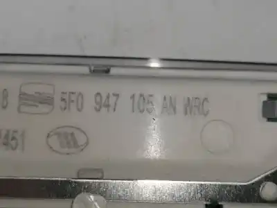 Second-hand car spare part interior light for seat leon (5f1) i-tech oem iam references 5f0947105an  3b0035711b