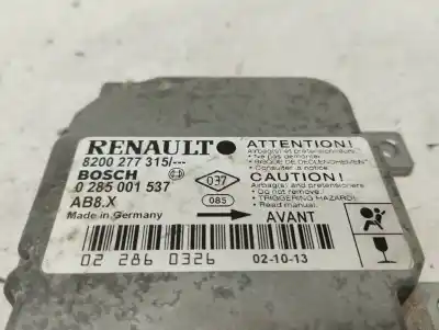 Автозапчасти б/у блок управления подушками безопасности за renault clio ii fase ii (b/cb0) authentique ссылки oem iam 8200277315  
