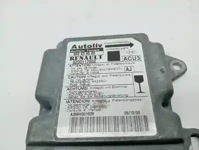 Pezzo di ricambio per auto di seconda mano centralina airbag per renault scenic (ja..) 1.9 dci authentique riferimenti oem iam 8200117652  