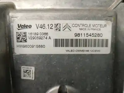 Second-hand car spare part ecu engine control for citroen c3 feel oem iam references 9811545280  