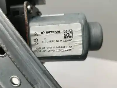 Second-hand car spare part driver left window regulator for citroen c3 feel oem iam references 9802617780  