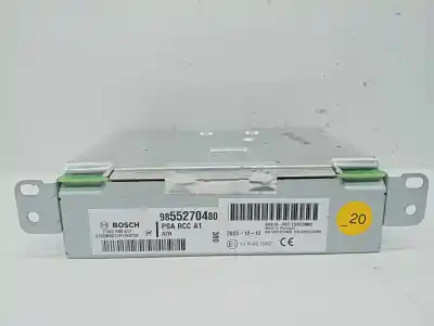 Автозапчастина б/у аудіо система / радіо cd для peugeot rifter gt line standard посилання на oem iam 9855270480