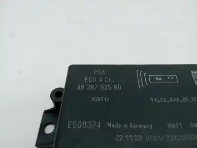 Автозапчасти б/у электронный модуль за peugeot rifter gt line standard ссылки oem iam 98387935  