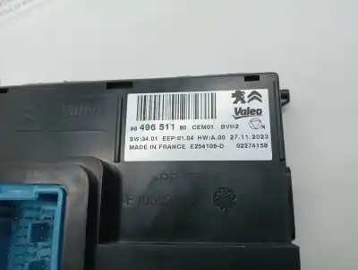 Автозапчастина б/у електронний модуль для peugeot rifter gt line standard посилання на oem iam 9849651180  