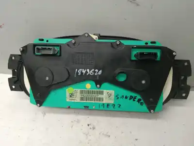 Peça sobressalente para automóvel em segunda mão quadrante por dacia sandero ambiance referências oem iam p8200733621  