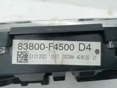 Автозапчасти б/у приборная доска за toyota c-hr (x10) híbrido hybrid active ссылки oem iam 83800f4500 a2c38980602 83800f4500d4