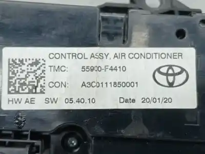 Автозапчастина б/у клімат-контроль для toyota c-hr hybrid active посилання на oem iam 55900f4410 a3c01120100 a3c0111850001
