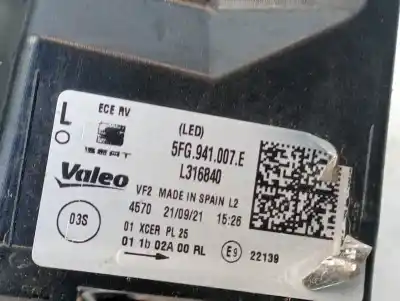 Pezzo di ricambio per auto di seconda mano front-end completo per cupra formentor (km7) basis riferimenti oem iam 5ff807217q 5ff82350901s 5q0959455be