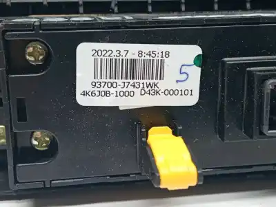 Second-hand car spare part multifunction switch for kia ceed concept oem iam references 93700j7431wk 93700j7431wk 