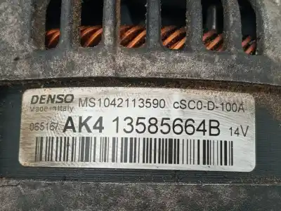 Pezzo di ricambio per auto di seconda mano alternatore per opel corsa e expression riferimenti oem iam 13585664b  ms1042113590