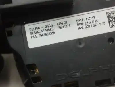 Second-hand car spare part multifunction switch for peugeot 508 access oem iam references 9665668380  