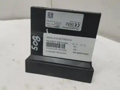 Peça sobressalente para automóvel em segunda mão módulo eletrônico por peugeot 508 access referências oem iam 9665444880