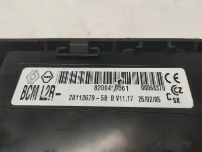 Peça sobressalente para automóvel em segunda mão módulo eletrônico por renault modus confort dynamique referências oem iam 28113679  