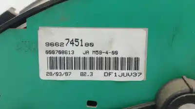 Peça sobressalente para automóvel em segunda mão quadrante por citroen berlingo 1.9 d multispace referências oem iam 9662745180  