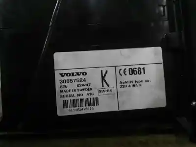 Second-hand car spare part electronic module for volvo s80 berlina d5 oem iam references 30657524  2204194k