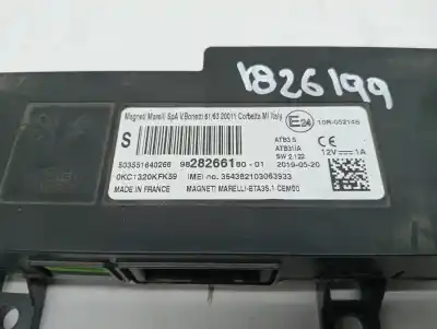 Second-hand car spare part electronic module for citroen c4 cactus shine oem iam references 9828266180  