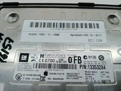 Second-hand car spare part electronic module for opel meriva b 1.6 cdti dpf oem iam references 13353284  