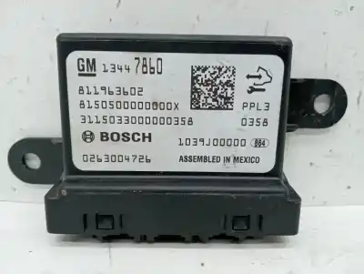 Peça sobressalente para automóvel em segunda mão módulo eletrônico por opel meriva b 1.6 cdti dpf referências oem iam 13447860