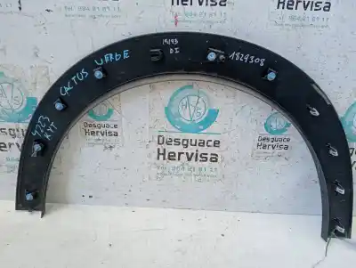 Peça sobressalente para automóvel em segunda mão aba do guarda-lamas dianteiro esquerdo por citroen c4 cactus shine referências oem iam 9801554780  