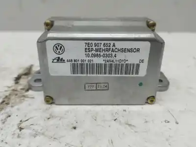 Peça sobressalente para automóvel em segunda mão módulo eletrônico por volkswagen touareg (7la) tdi r5 referências oem iam 7e0907652a