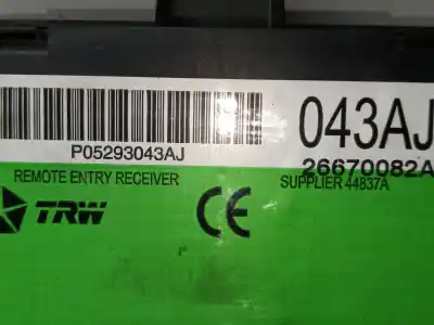 Second-hand car spare part electronic module for chrysler pt cruiser (pt_) 2.2 crd oem iam references p05293043aj  