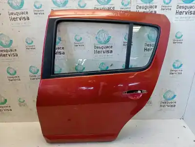Peça sobressalente para automóvel em segunda mão porta do automóvel traseira esquerda por dacia sandero ambiance referências oem iam 