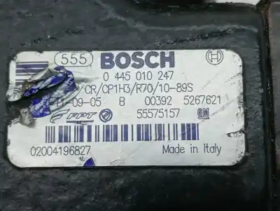 Peça sobressalente para automóvel em segunda mão bomba de injeção por opel corsa d (2006-2015) referências oem iam 0445010247  
