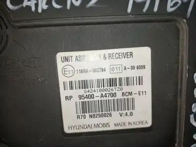 Second-hand car spare part electronic module for kia carens ( ) 1.7 crdi cat oem iam references 95400a4700  