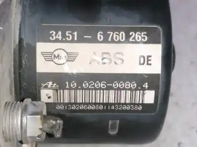 Second-hand car spare part abs for mini mini (r50,r53) one oem iam references 34516760265 6760266 10020600804