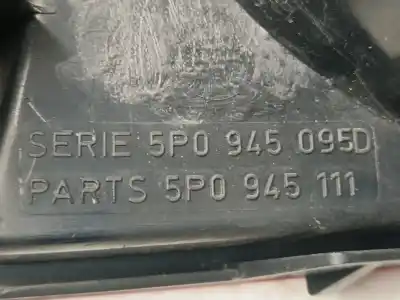 Second-hand car spare part left tailgate light for seat altea (5p1) reference oem iam references 5p0945095d  