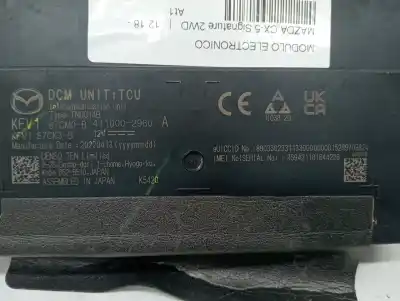 Pezzo di ricambio per auto di seconda mano modulo elettronico per mazda cx-5 signature 2wd riferimenti oem iam 4110002960  