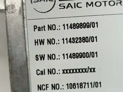 Second-hand car spare part electronic module for mg zs comfort oem iam references 1148989901 1148990001 1143238001