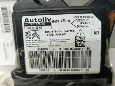 Автозапчасти б/у блок управления подушками безопасности за citroen c4 picasso feel ссылки oem iam 620644600  