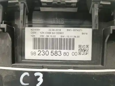 Peça sobressalente para automóvel em segunda mão quadrante por citroen c3 elle referências oem iam 982305838000  