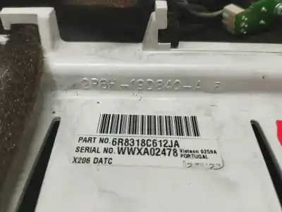 Peça sobressalente para automóvel em segunda mão comando de sofagem (chauffage / ar condicionado) por jaguar s-type 2.7 v6 diesel cat referências oem iam 6r8318c612ja  