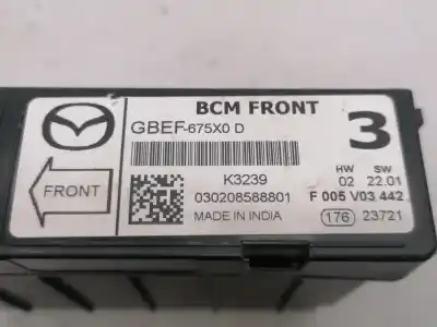 Автозапчастина б/у електронний модуль для mazda cx-5 signature 2wd посилання на oem iam gbef675x0d f005v03442 k3239