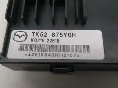 Second-hand car spare part electronic module for mazda cx-5 signature 2wd oem iam references tk52675y0h  k021622e16