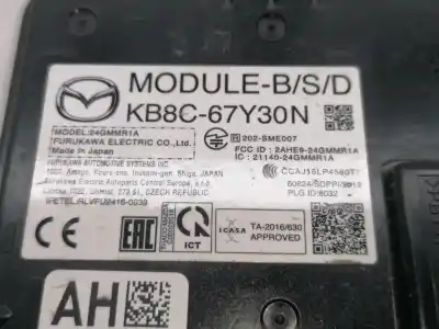 Автозапчасти б/у электронный модуль за mazda cx-5 signature 2wd ссылки oem iam kb8c67y30n  24gmmr1a