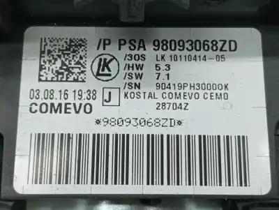 Автозапчасти б/у управление светом за citroen jumpy combi confort m ссылки oem iam 98093068zd 10110848-02 96655861zd