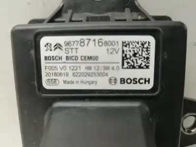 Second-hand car spare part electronic module for citroen c3 elle oem iam references 967787168001  f005v01221